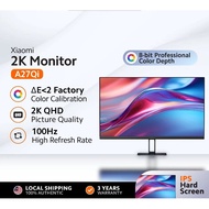 [𝐌𝐘 𝐒𝐞𝐭] Xiaomi 2K Monitor A27Qi | 27" 2K QHD IPS Panel | 100Hz Refresh Rate 178° Wide Viewing Angle
