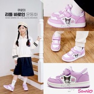 ( 2025年 NEW! 數量有限 售完即止) 🇰🇷 韓國 三麗鷗 Kuromi 쿠로미 紫色 女裝 兒童 小童 魔術貼 鞋 童裝鞋 嬰兒鞋 運動鞋 便服鞋 波鞋 出街鞋 厚底鞋 Korea Sanr