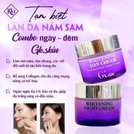 Bộ đôi kem Trị Nám Tàn Nhang GK.SKIN (ngày +đêm) nhập khẩu chính hãng Hàn Quốc
