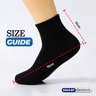 HLA.MY Comfortable Long Socks Office Sock Sneakers Shoes Stokin Work Socks School Stokin Sekolah SK 