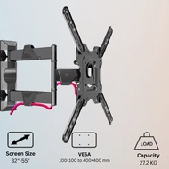 P4 Heavy Duty TV Wall Mount 32–55 Inch LED LCD Supports VESA 100x100–400x400 Holds 60lbs 27kg