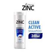 Zinc Shampoo Clean Active 340 Bottle ML