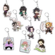 For Demon Slayer Genya Hinazugawa Mitsuri Kanroji Obanai Iguro Acrylic Selfmade Cartoon Anime Keycha