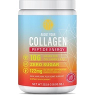 Peptide Energy Collagen Powder Hair, Nail, Skin, Type I & III,Caffeine for Energy, Vitamin C, Biotin