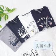 NAUTICA 短袖 上衣 衣服 T恤 短T Tee 帆船 男裝 帆船牌 禮物 送禮 【NC2】美國大衛