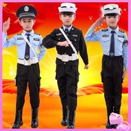 ▼kids costume occupation baju polis kanak kanak Children's police uniform, small police uniform, boy's small military uniform, police officer's uniform, traffic officer's uniform, t