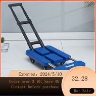 Folding Trolley Trolley Household Platform Trolley Trolley Truck Luggage Trolley Trolley Portable Tr