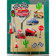 CAKE TOPPER LIGHTNING MCQUEEN CARS
