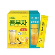 DANONGWON - 康普茶 - 檸檬 (Lemon) (益生菌 / 乳酸菌 / 腸道蠕動 / 排毒) 5g*20入 (附贈380ml水杯) 8809212555900 (平行進口)