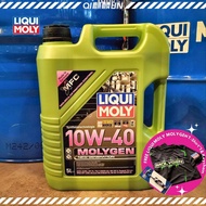 [FREE GIFT T-shirt + Keychain] LIQUI MOLY Molygen New Generation 10W-40 10W40 (5L) Fully Synthetic Motor oil/Engine oil