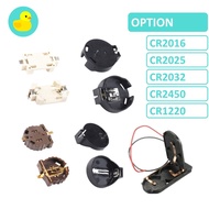 CR2032 / CR2025 / CR2016 / CR2450 / CR1220 Coin Cell Button Battery Holder Connector