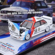 Mortal 1:64 M3 E30 M Power spa white #56 APA xpo 2025 Diecast Model Car