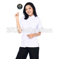 JUMBO Size Baju Dinas Putih Pns Wanita Baju Seragam PNS Putih Wanita Bahan Lembut