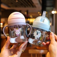 Viral Children's Drinking Bottle 280ML Animal Character Baby Water Bottle Toddler Training Cup Paste