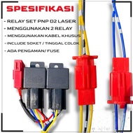 Relay D2 laser Relay set Special Relay Lamp D2 laser | Pnp Just Plug In