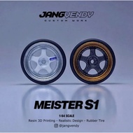 JV Wheels Diecast Rubber Tire model JV-04 Meister S1