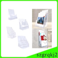 [Szgrqkj2] Acrylic Brochure Holder, Countertop Organizer, Flyer Holder, Sign Holder for Brochures