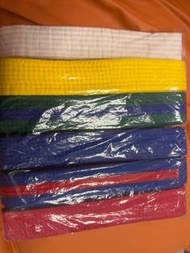 跆拳道色帶 （藍帶，藍綠帶，綠帶，黃綠帶已售）