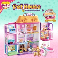 【Ready Stock】littlest pet shop Pets Doll Cat Dog Chihuahua Figure Toys littlest pet shop house littl