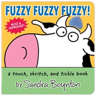 [sgseller] Fuzzy Fuzzy Fuzzy!: a touch, skritch, and tickle book - [Board book]