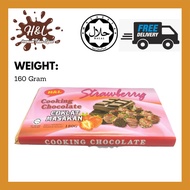 [H&L]Strawberry Cooking Chocolate Bar/Coklat Masakan Bar/Coklat Borong/Coklat Murah/Chocolate Langka