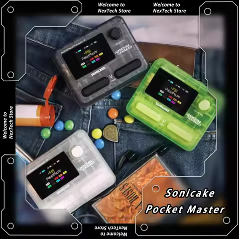 Sonicake Pocket Master Electric Guitar Integrated Effect Device Bass Portable Bluetooth Pocket Effec