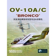 3G Model Kitty Assembled Aircraft KH32004 OV-10A/C Mustang Attack Reconnaissance Aircraft 1/32