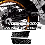 For VOGE DS900X DSX900 Motorcycle Rear Rocker Arm Sticker Decorative Sticker Waterproof Sticker Modi