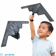 JENNIFERDZ Air Force B2, 1:200 Scale USAF B-2A B2 Aircraft Model, Desk Ornament Ghost Airplane For D