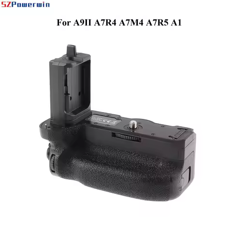 Vertical Battery Grip for Sony A7IV A7RV A1 A9II | Shutter Button | Compatible with Alpha A7RIV A7M4