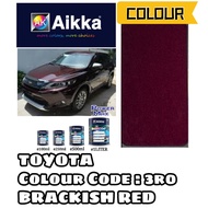 AIKKA TOYOTA HARRIER 3R0 BRACKISH RED * 2K CAR PAINT