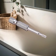 [felicedollhouse] 7 Pcs 5 Point Torx Screwdriver Bits 50mm S2 Magnetic Star Screw Driver 1/4" Hex Sh