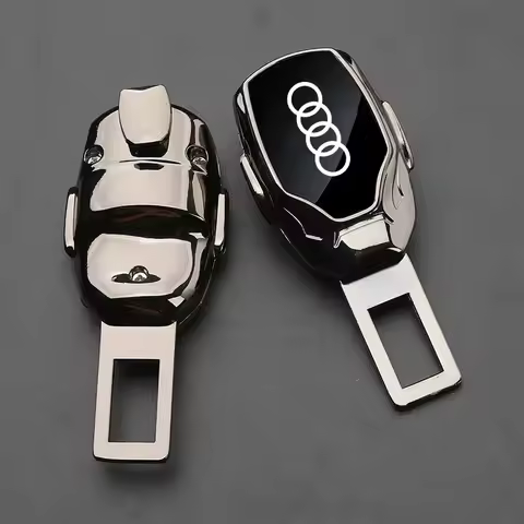 Car Seat Belt Extension Plug Safety Seat Lock Clip Buckle For Audi A4 B8 A3 8P S3 A5 A6 S6 C6 Q5 A8 