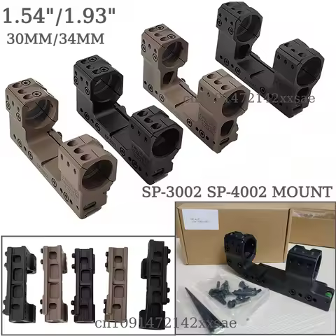 0 MOA SP-3002 SP-4002 /20MOA SP-4616 QDP-4616 QDP-3616 Scope Mount 34mm/30mm 1.50" Height Scope Moun