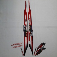 MERAH F1ZR 1997 MOTORCYCLE STRIPING STICKER BLACK-RED