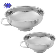 Canning Funnel, 2 Pack Stainless Steel Canning Supplies Kitchen Funnel Jar Funnel Canning Funnel