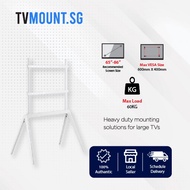 TITAN Bracket SGB107W STUDIO TV FLOOR STAND FOR 65"-86" TV [With Installation]
