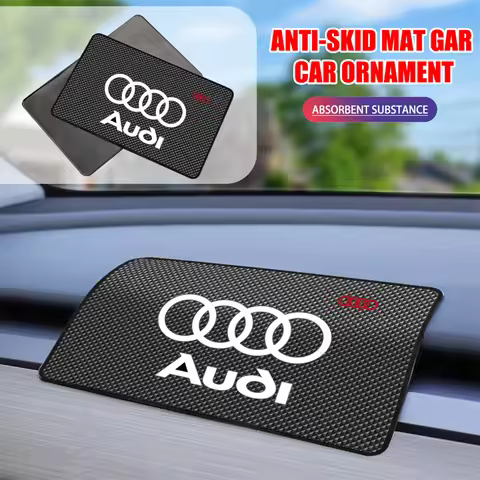 Car Dashboard Sticky Non Slip Mat Phone Holder Anti-Slip Silicone-Mat For Audi A1 A6 C6 Q3 Q5 C7 8I 