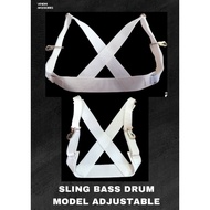 Bass Drum Sling Bass Drum Sling Strap/ Adjustable Bass Drum Strap/