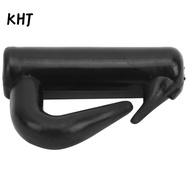 KHJ 200PCS Rotating Snaps, Lightweight Black Clevis Snaps, Portable 13mm Plastic Spinner Snaps Fishi