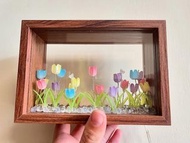 鬱金香相框小夜燈