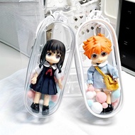 Creative Blind Box Doll Doll Storage Pendant Ransparent Dustproof Storage Box Travel Storage Supplie