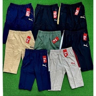 S/6XL Seluar Futsal 3 Suku P2) / Tracksuit 3 Quarter / Men 3 Quarter Pants / Seluar 3 Suku Lelaki Avalable Puma(A)N)