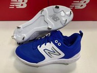 2023 New Balance NB 2E寬楦 棒球鐵釘鞋 L3000TB6 寶藍白