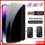 4 in 1 Anti-Spy Privacy Tempered Glass OPPO Reno 6Z 7Z 2 2F 2Z 3 4 5 6 7 8 9 8Z 8T 6 7 8 Z T Screen 