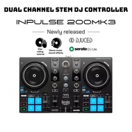 DJ 2 Channel DJ controller 2-deck Rekordbox and Serato DJ Controller With Earphones Speakers