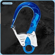 [mojotorw7] Large Aluminum Snap Hook Clip Carabiner Heavy Duty for Fall Arrest Mountaineering Safety