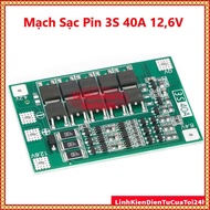 Balanced 3S 40A 12,6V Battery Charger Circuit - Battery Protection