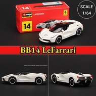 Bburago 1:64 Ferrari Car Model BB05 458 Speciale Scale Enzo F50 F40 488 GTB Diecast Vehicle Replica 