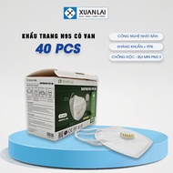 N95 Mask With Valve 4 Mask Box KN95 Xuan Lai Anti-Toxic Mask